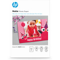 HP Papier photo mat, 180 g/m2, 10 x 15 cm (101 x 152 mm), 25 feuilles