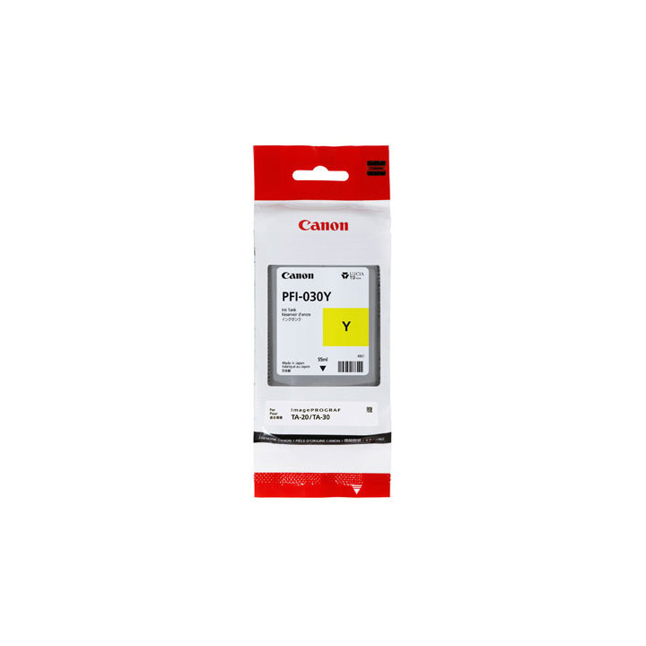 Canon PFI-030Y cartouche d'encre 1 pièce(s) Original Jaune