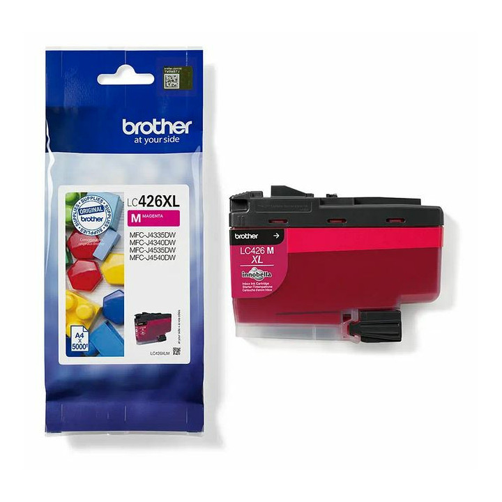 Brother LC426XLM - Cartouche d'encre XL transparente et durable - magenta