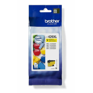 Brother LC426XLY - Cartouche d'encre XL transparente et durable - jaune