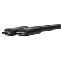 Targus ACC928GLX câble USB USB 2.0 2 m USB C Noir