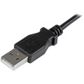 StarTech.com USBAUB2MRA câble USB USB 2.0 2 m USB A Micro-USB B Noir