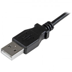 StarTech.com USBAUB2MRA câble USB USB 2.0 2 m USB A Micro-USB B Noir