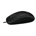 Logitech B100 souris Bureau Ambidextre USB Type-A Optique 800 DPI