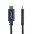 StarTech.com Câble de Charge USB-C de 2m, Charge et Synchronisation, 60W (3A) PD, Câble de Charge USB 2.0 pour Ordinateur Por