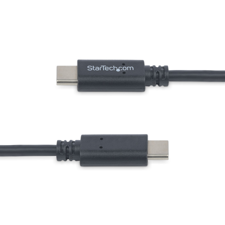 StarTech.com Câble de Charge USB-C de 2m, Charge et Synchronisation, 60W (3A) PD, Câble de Charge USB 2.0 pour Ordinateur Por