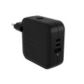 HYPER HJ1003BKWWGL chargeur d'appareils mobiles Ordinateur portable, Smartphone, Tablette Noir Secteur Charge rapide Intérieur