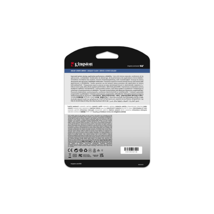 Kingston Technology SSD SATA Enterprise DC600M (usage mixte) 2,5” de 1 920 Go