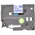 Brother TZe-233 - Cassette à ruban pour étiqueteuse originale – Bleu sur blanc, 12 mm de large