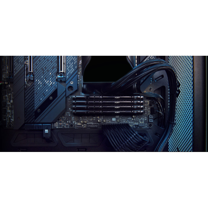 Kingston Technology FURY Beast 32 Go 6400 MT/s DDR5 CL32 DIMM Black XMP