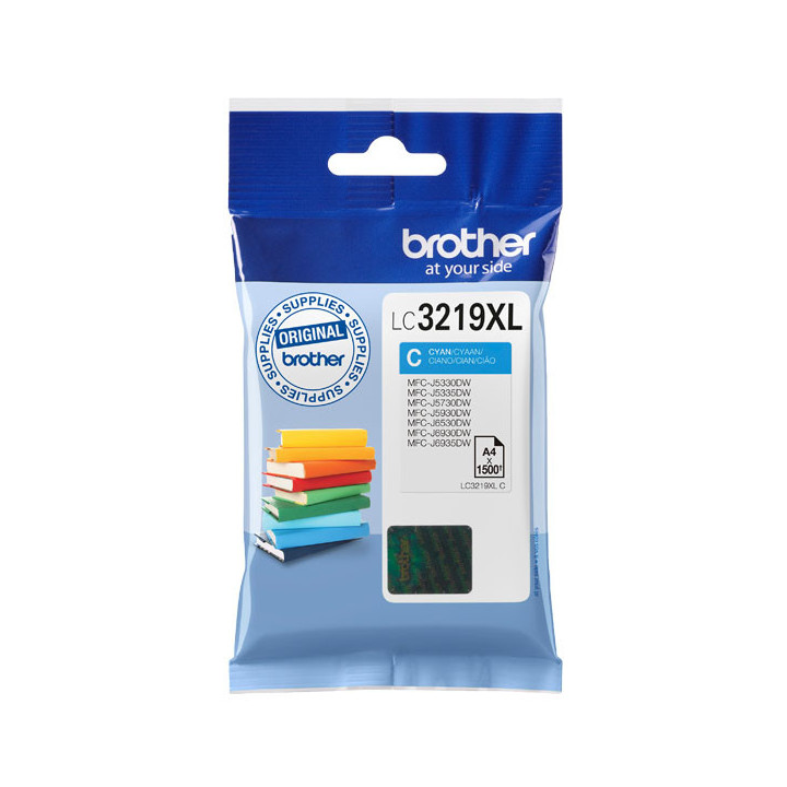 Brother LC3219XLC - Cartouche d'encre originale – Cyan