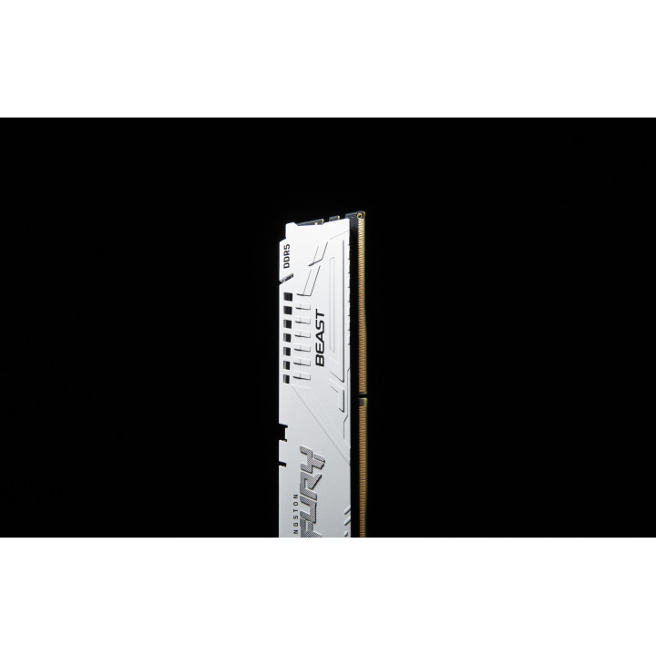 Kingston Technology FURY Beast 64 Go 6000 MT/s DDR5 CL30 DIMM (Kits de 2) White XMP