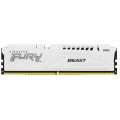 Kingston Technology FURY Beast 64 Go 6000 MT/s DDR5 CL30 DIMM (Kits de 2) White XMP