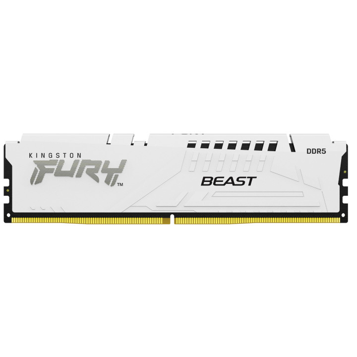 Kingston Technology FURY Beast 64 Go 6000 MT/s DDR5 CL30 DIMM (Kits de 2) White XMP
