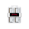 Kingston Technology FURY Beast 64GB 6000MT/s DDR5 CL30 DIMM (Kits de 2) White RGB XMP