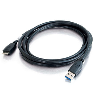 C2G 81684 câble USB USB 3.2 Gen 1 (3.1 Gen 1) 2 m USB A Micro-USB B Noir