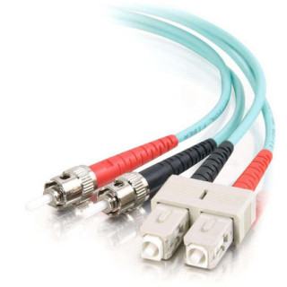 C2G 85525 InfiniBand/fibre optic cable 5 m SC ST OFNR Turquoise