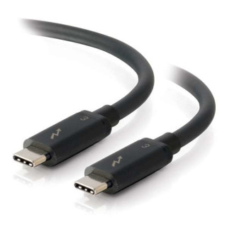 C2G 2 m Thunderbolt 3 20 Gbit/s Noir