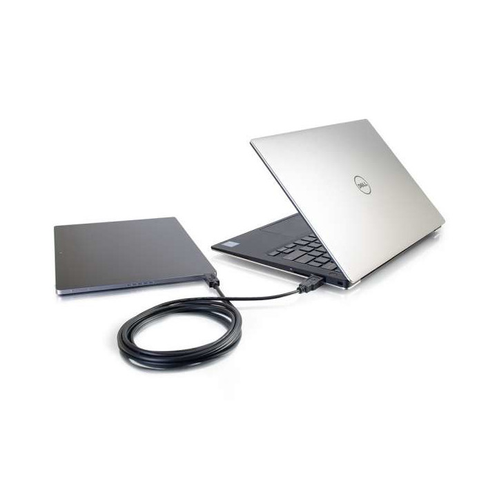C2G 3m, USB2.0-C/USB2.0-A câble USB USB C USB A Noir
