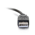 C2G 3m, USB2.0-C/USB2.0-A câble USB USB C USB A Noir