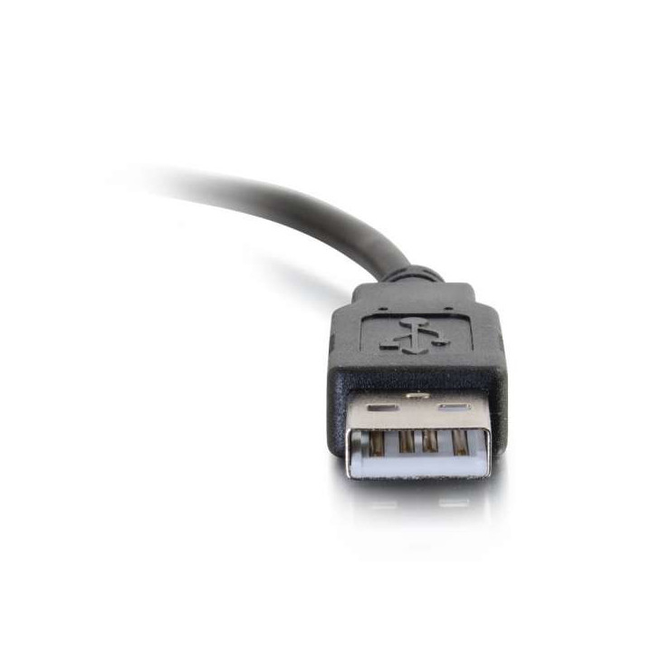 C2G 3m, USB2.0-C/USB2.0-A câble USB USB C USB A Noir
