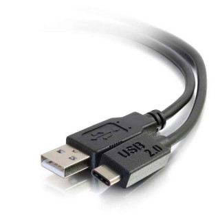C2G 3m, USB2.0-C/USB2.0-A câble USB USB C USB A Noir