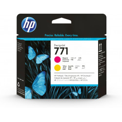 HP 771 tête d'impression DesignJet magenta/jaune