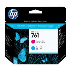 HP 761 tête d'impression Designjet magenta/cyan