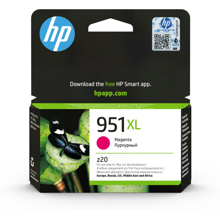 HP 951XL cartouche d'encre magenta grande capacité authentique