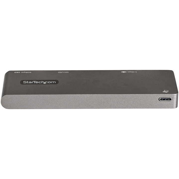 StarTech.com Adaptateur Multiport USB-C pour MacBook Pro/Air - USB Type-C vers HDMI 4K, Alimentation 100W, Slot SD/MicroSD, Hub