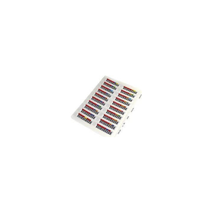 Overland-Tandberg O-T Étiquettes à code-barres LTO-7 (100 étiquettes pour les cartouches de données  20 pour les cartouches