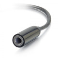 C2G 54426 câble de téléphone portable Noir 0,09 m USB-C 3,5 mm
