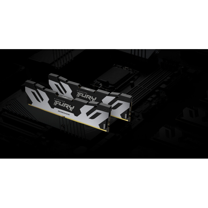 Kingston Technology FURY 48 Go 6400 MT/s DDR5 CL32 DIMM Renegade Argent XMP
