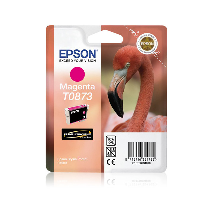 Epson Flamingo Cartouche "Flamant Rose" - Encre UltraChrome Hi-Gloss2 M