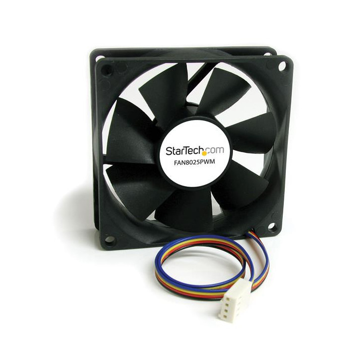 StarTech.com Ventilateur d'Ordinateur 80 mm avec PMW - Connecteur à Modulation d'Impulsion en Durée