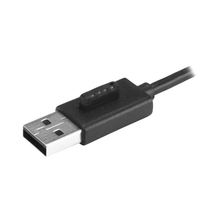 StarTech.com Hub USB 2.0 portable à 4 ports avec câble intégré