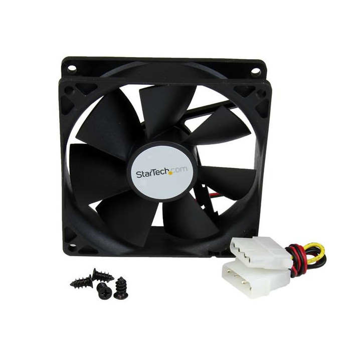 StarTech.com Ventilateur pour PC à Deux Roulements à Billes - Connecteur LP4 - 92mm