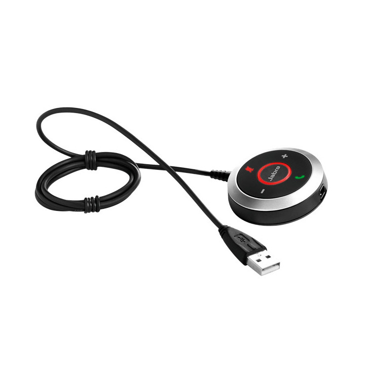 Jabra Evolve 40 Link MS télécommande Avec fil Acoustique Appuyez sur les boutons
