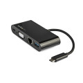 StarTech.com Adaptateur Multiport USB-C - Mini Dock USB-C avec Sortie Vidéo VGA 1080p - Power Delivery Passthrough 60W - USB 3