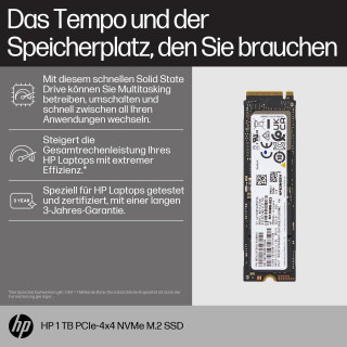 HP SSD PCIe4x4 NVMe M.2 1 To
