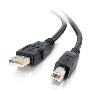 C2G Câble USB 2.0 A/B de 3 m - Noir