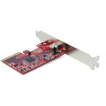 StarTech.com Carte PCIe 1 port USB 3.2 Gen 2x2 - Carte Contrôleur USB-C SuperSpeed 20Gbps PCI Express 3.0 x 4 - Carte Adaptate