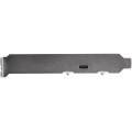 StarTech.com Carte PCIe 1 port USB 3.2 Gen 2x2 - Carte Contrôleur USB-C SuperSpeed 20Gbps PCI Express 3.0 x 4 - Carte Adaptate