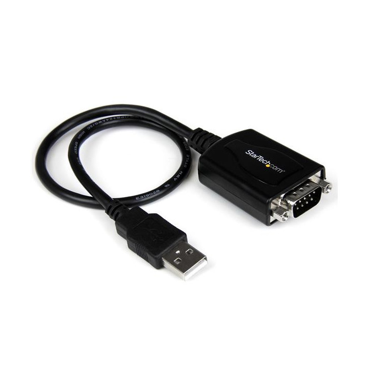 StarTech.com Câble Adaptateur de 30 cm USB vers Série DB9 RS232 - Mémorisation de Port COM