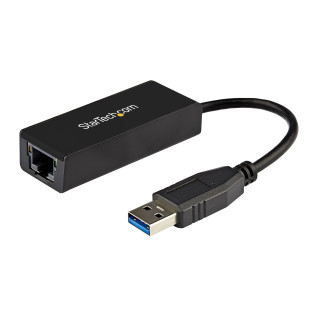 StarTech.com Adaptateur Réseau USB 3.0 vers Gigabit Ethernet, 10/100/1000 Mbps, USB vers RJ45, Adaptateur USB 3.0 vers LAN, Ad