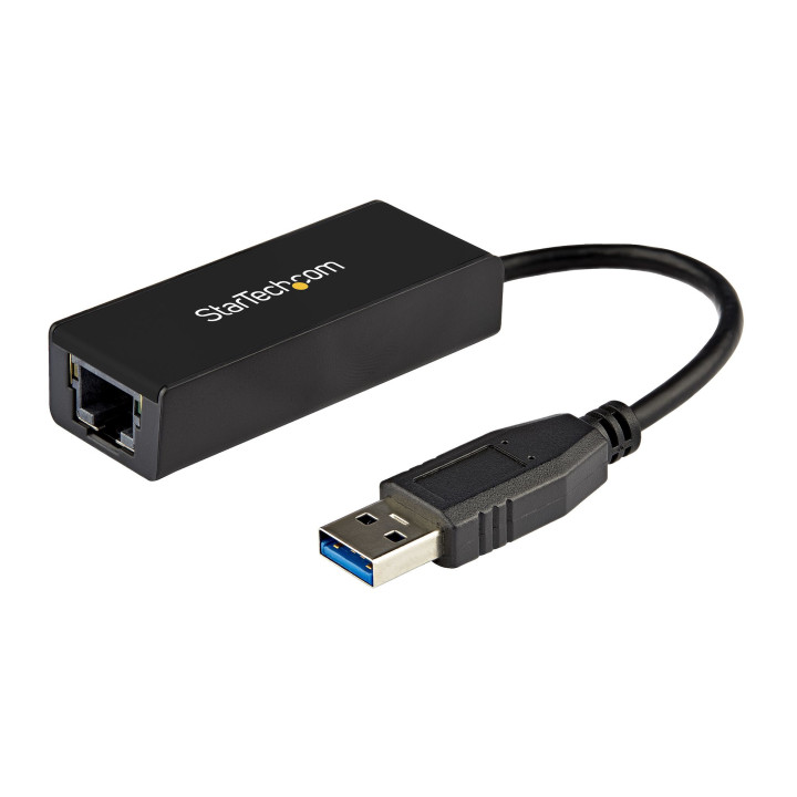StarTech.com Adaptateur Réseau USB 3.0 vers Gigabit Ethernet, 10/100/1000 Mbps, USB vers RJ45, Adaptateur USB 3.0 vers LAN, Ad