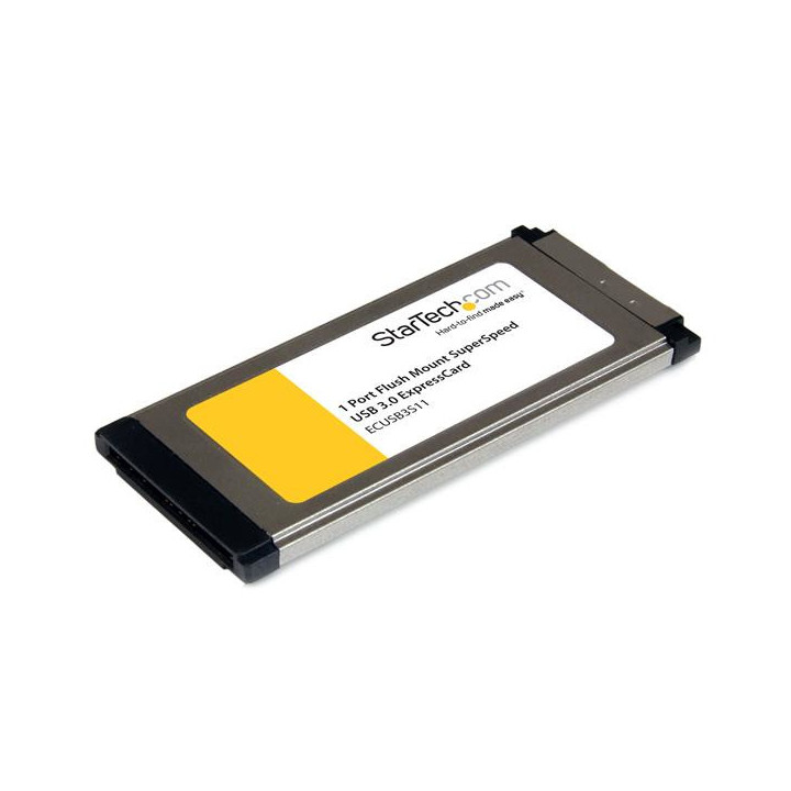 StarTech.com Carte Adaptateur ExpressCard vers 1 Port USB 3.0 avec Support UASP