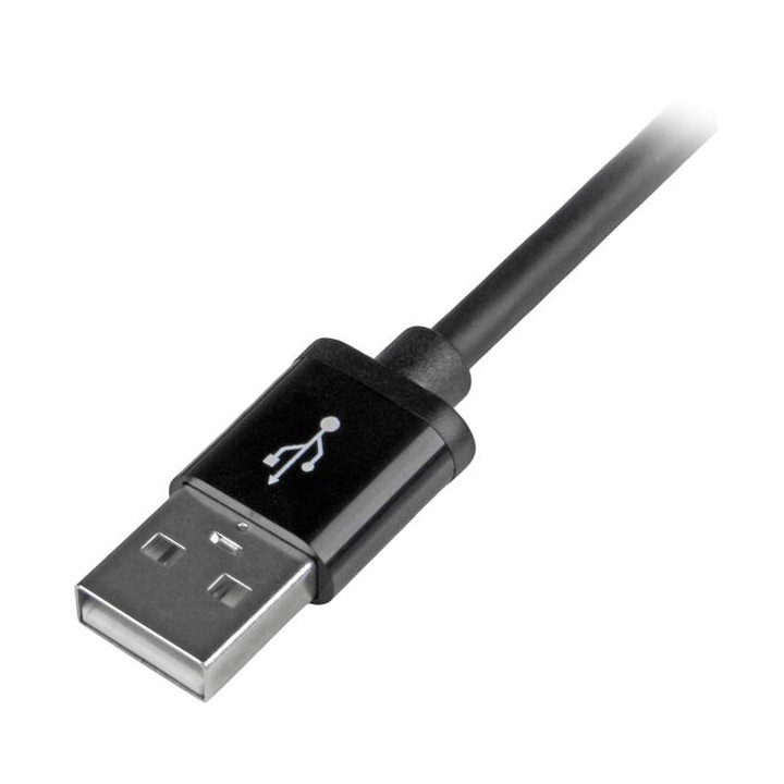 StarTech.com Câble Apple Lightning vers USB pour iPhone, iPod, iPad - 2 m Noir