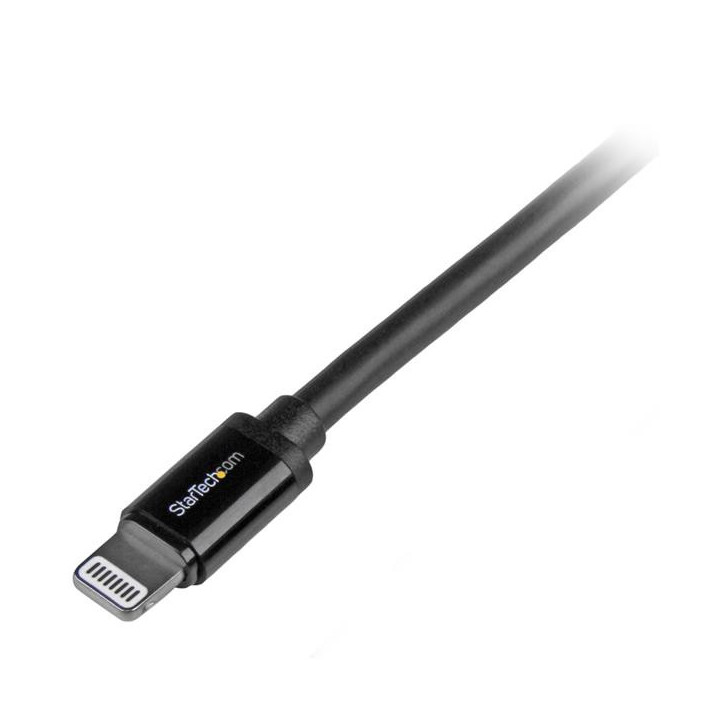 StarTech.com Câble Apple Lightning vers USB pour iPhone, iPod, iPad - 2 m Noir