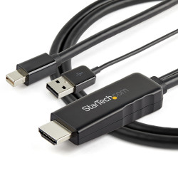 StarTech.com Câble HDMI vers Mini DisplayPort - 2 m - 4k 30 Hz - Adaptateur HDMI à mDP